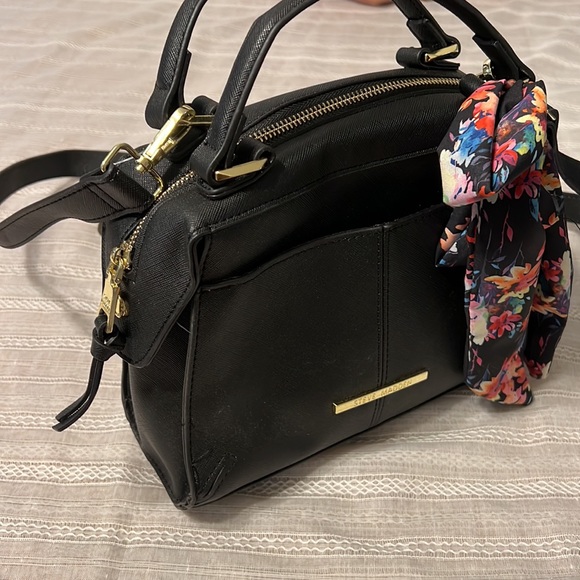 NWT Steve Madden Black Breese Crossbody Purse - Picture 2 of 8